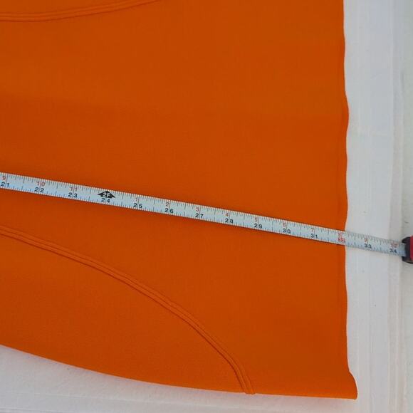 FRAME x Julia Sarr Jamois Orange Cut-Out Stretch-Woven Mini Dress, size XS - Picture 12 of 12